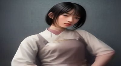 年轻夫妻在厨房一起做饭，笑容自然，体现婚后日常协作的温馨场景