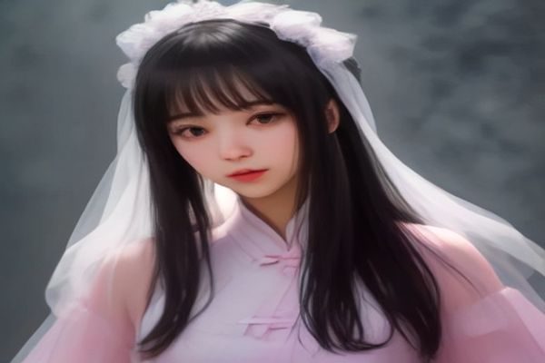 新婚女性坐在温馨书房里认真阅读婚后生活指南，阳光从窗边洒入，氛围宁静而充实